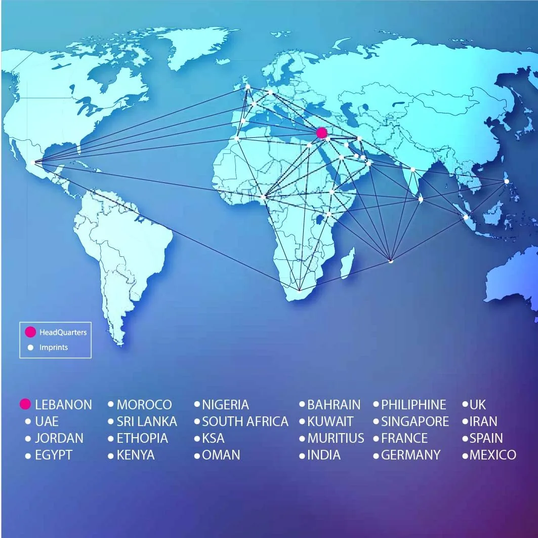 Map published by The Little Engineer showing the countries its programmes have reached